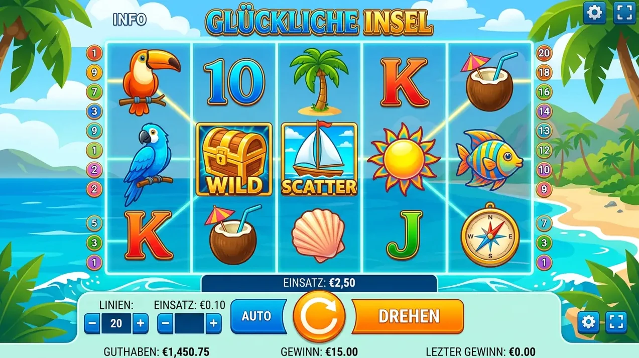 Spielautomaten im Diamond
