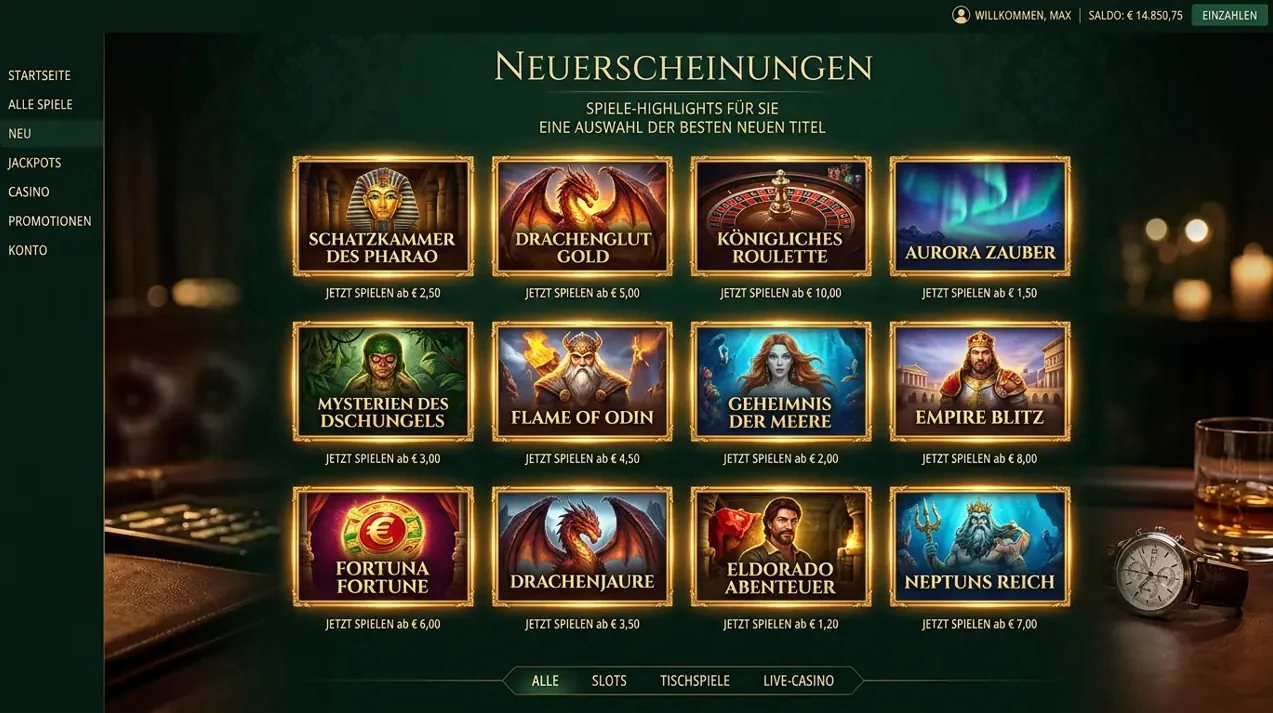 Beliebt bei Diamond: Jackpot-Abenteuer