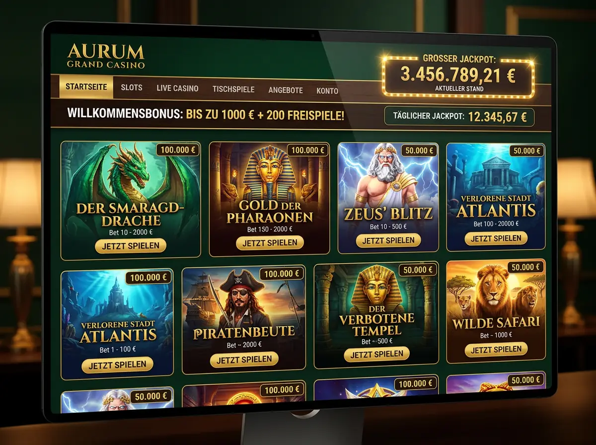 Diamond — Spielsaal und Angebot
